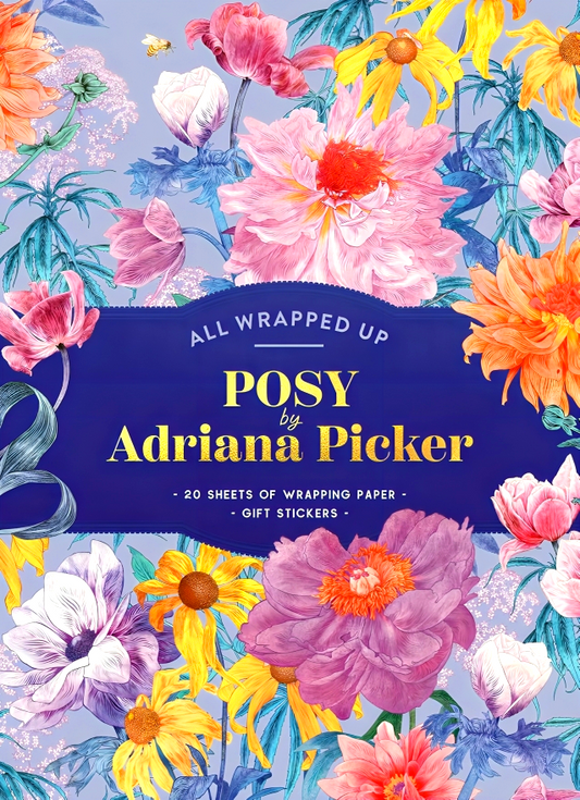 Posy By Adriana Picker: Wrapping Paper & Gift Stickers