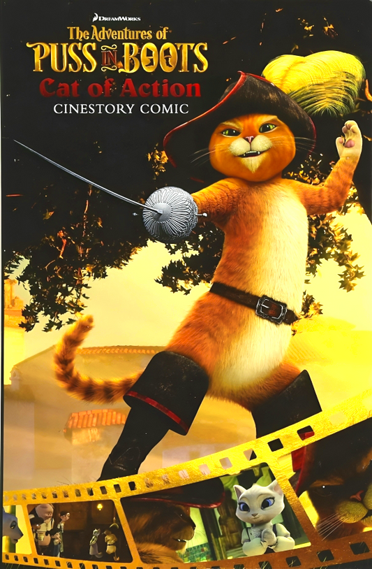 Dreamworks The Adventures Of Puss In Boots: Cat Of Action Cinestory Comic