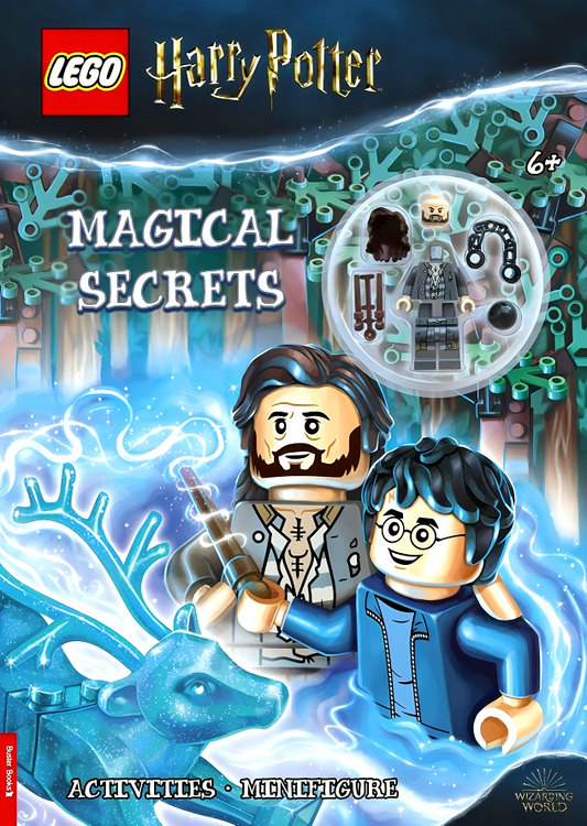 Lego Harry Potter: Magical Secrets Activity Book (With Sirius Black Minifigure)