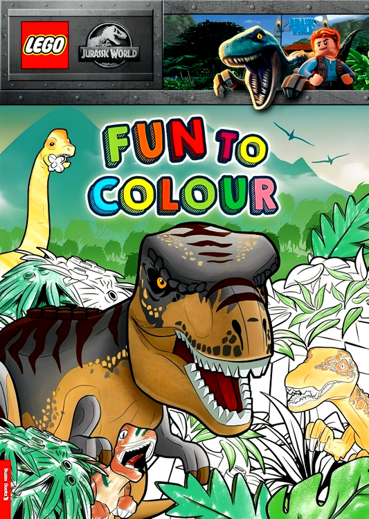 Lego Jurassic World: Fun To Colour