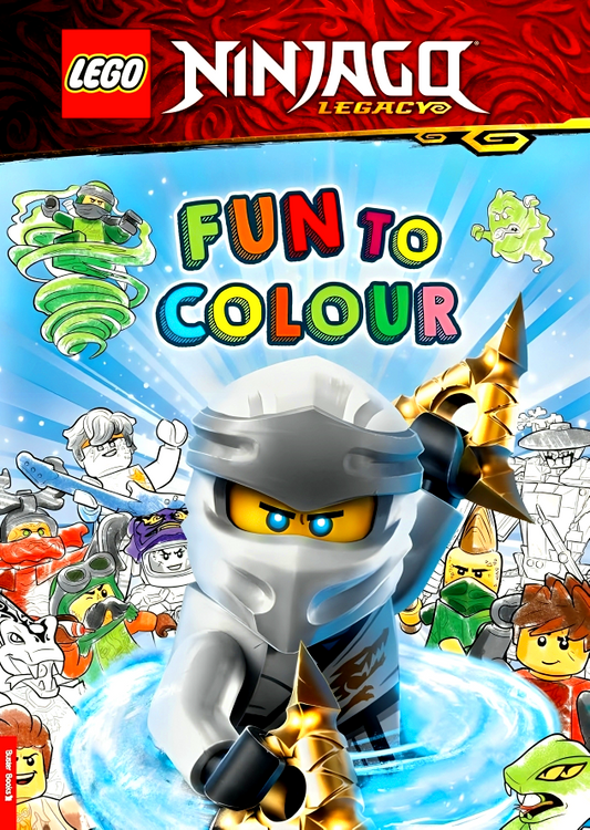 Lego Ninjago: Fun To Colour