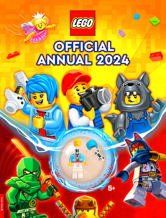 Lego® Books: Official Annual 2024 (With Gamer Lego® Minifigure)