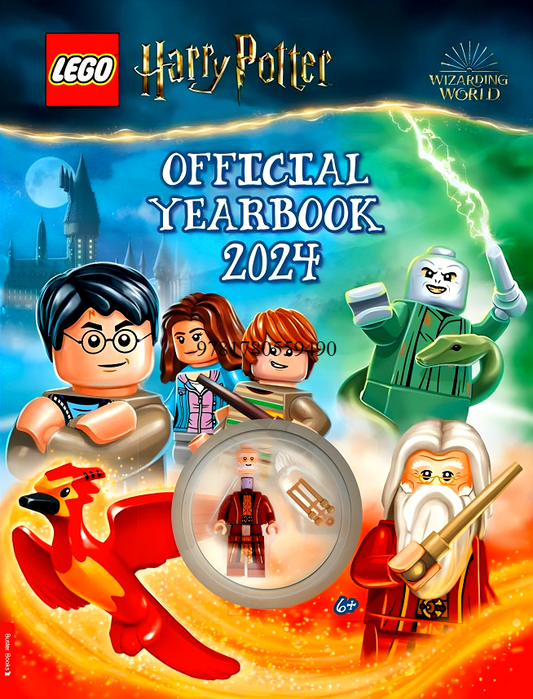 Lego® Harry Potter: Official Yearbook 2024 (With Albus Dumbledore„¢ Minifigure)