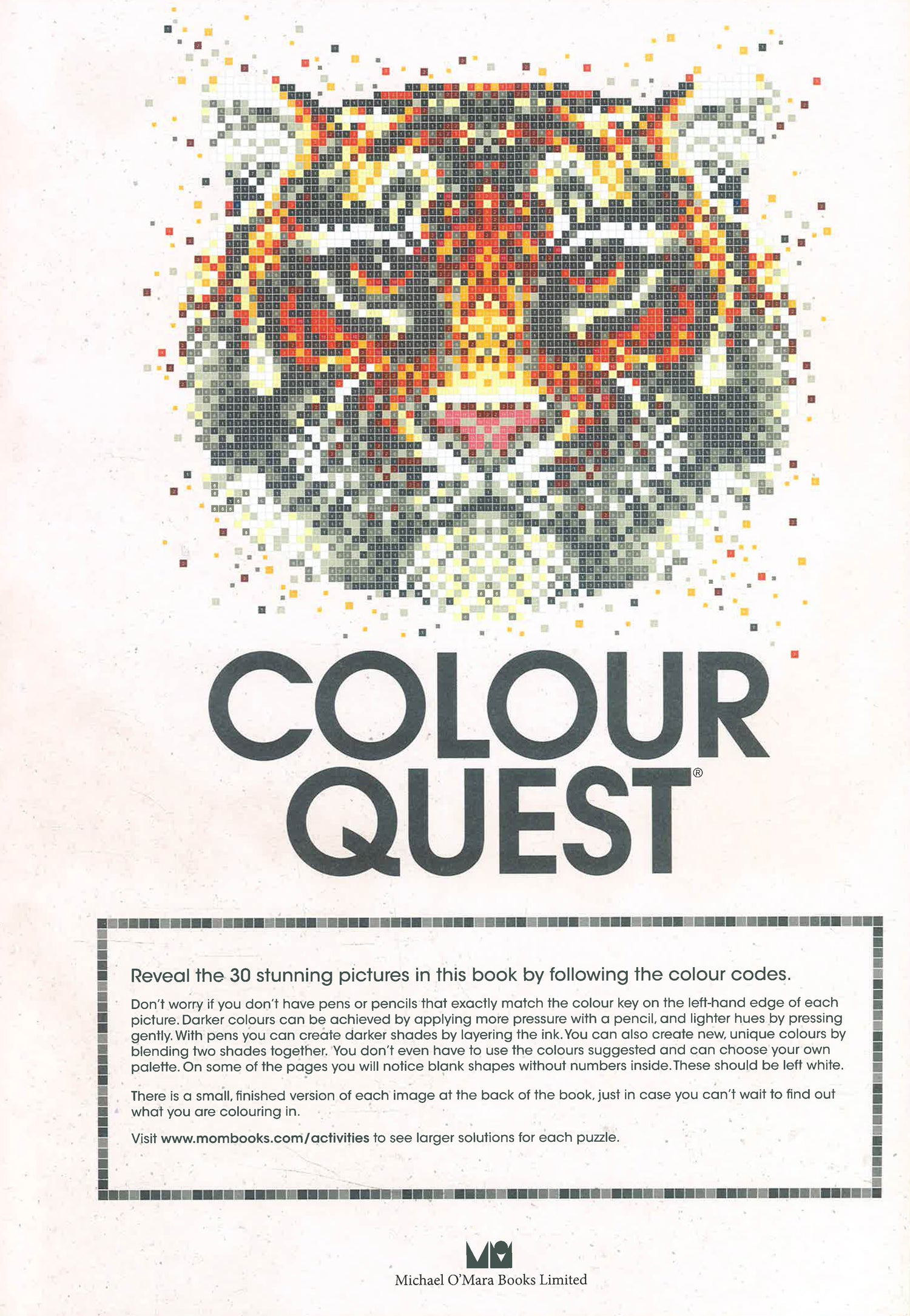 Colour Quest®: Extreme Colouring Challenges To Complete – BookXcess