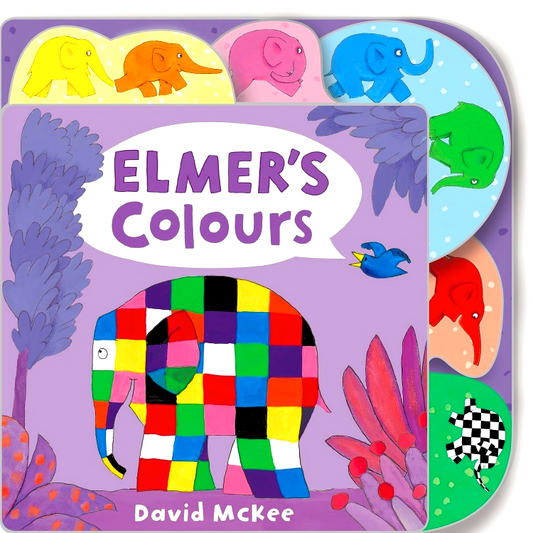 Elmer's Colours: Tabbed Board Book