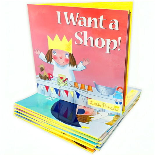 Little Princess Collection Tony Ross 10 Children Books Set - I Want A Shop, I Want My Tent, I Want My New Shoes