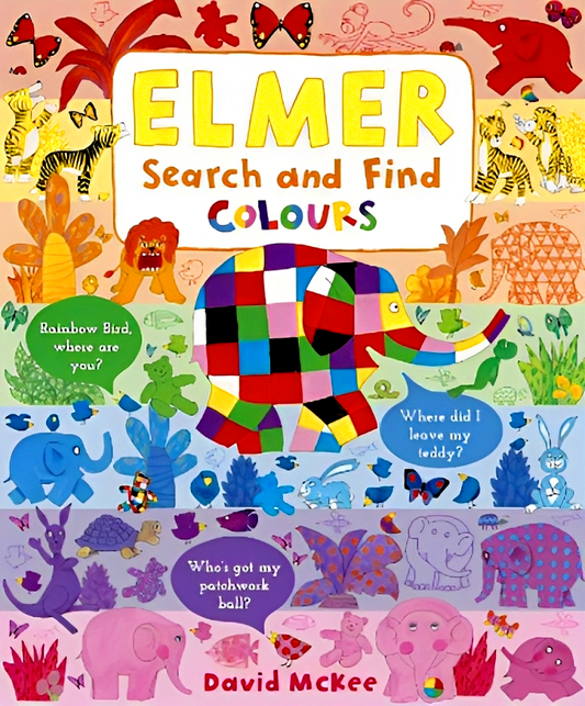 Elmer Search & Find Colours