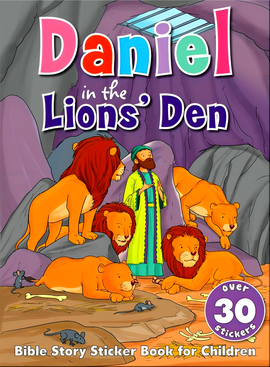 Bible Sticker Book - Daniel In The Lions' Den