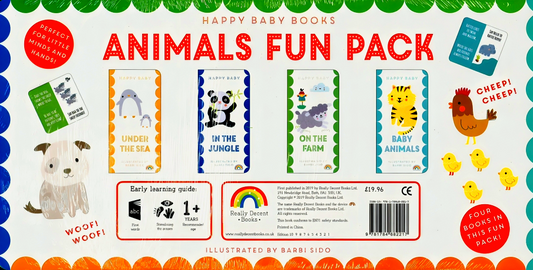 Happy Baby Books Animals Fun Pack