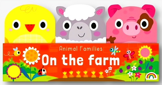 Animal Families 3 Book Tray: On The Farm