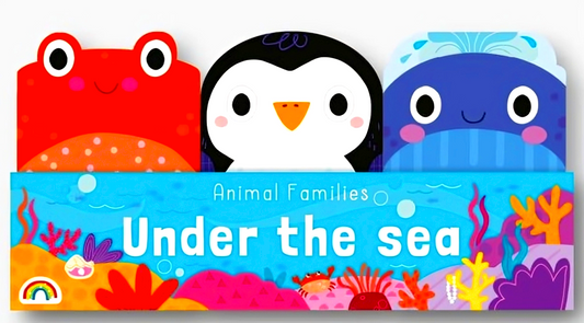 Animal Families 3 Book Tray: Under The Sea