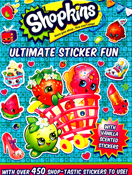 Shopkins Ulitmate Sticker Fun (Gsa Scented Shopkins)