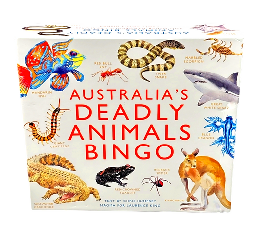 Australia's Deadly Animals Bingo - Family Game