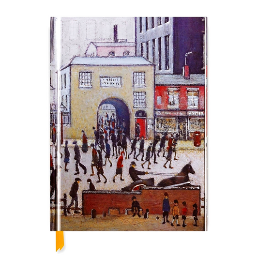 L.S. Lowry: Coming From The Mill (Blank Sketch Book)