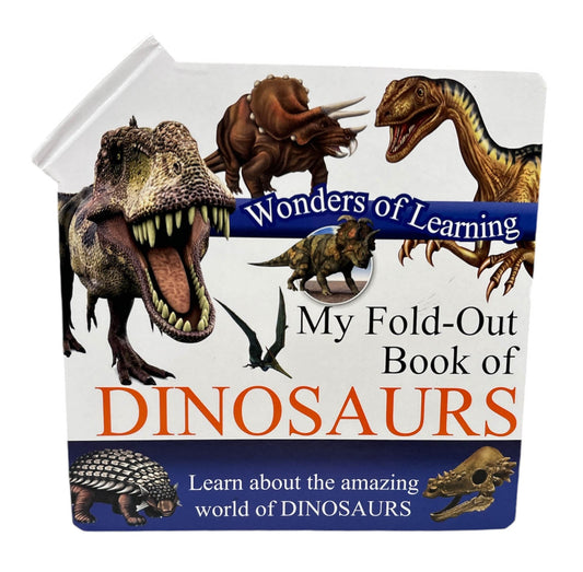 Wonders Of Learning: My Fold-Out Books Of Dinosaurs