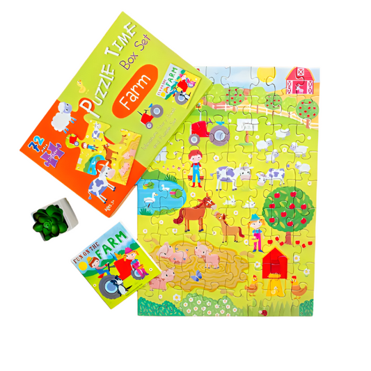 Puzzle Time Box Set: Farm