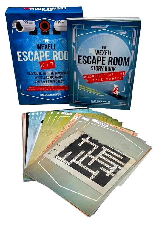 The Wexell Escape Room Kit: Solve the Puzzles to Break Out of Five Fiendish Rooms