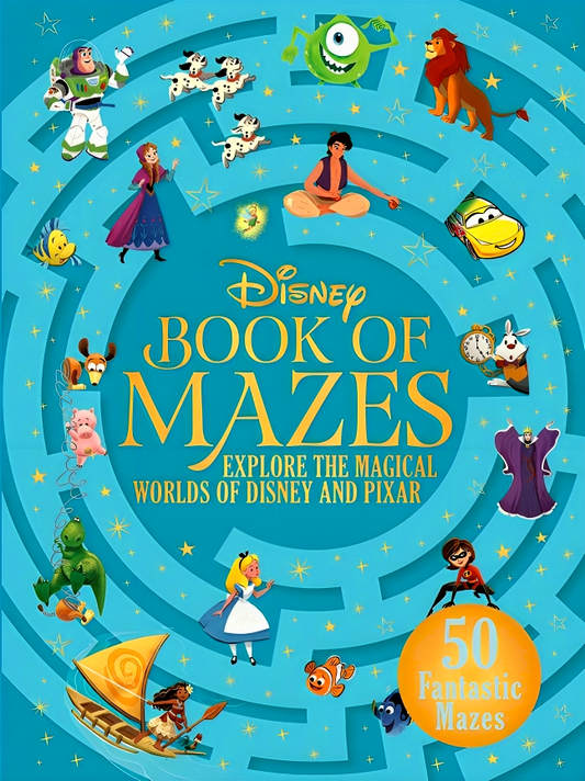 The Disney Book Of Mazes