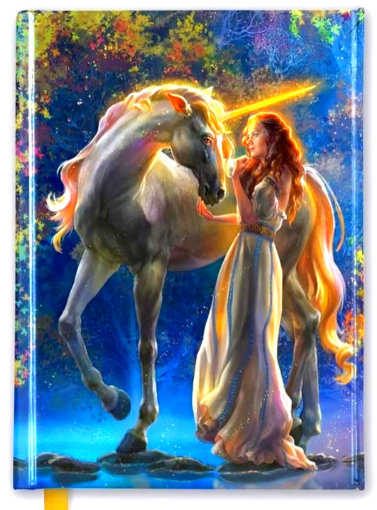 Elena Goryachkina: Sophia And The Unicorn (Foiled Pocket Journal) (Flame Tree Pocket Books) (Flame Tree Pocket Notebooks)