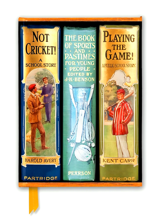 Bodleian Libraries: Book Spines Boys Sports (Foiled Journal)