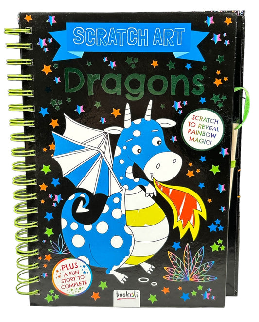 Dragons: Scratch Art