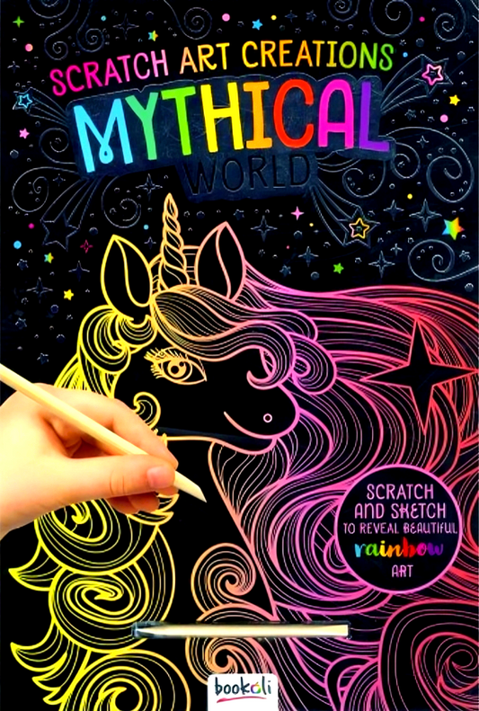Scratch Art Creations: Mythical World