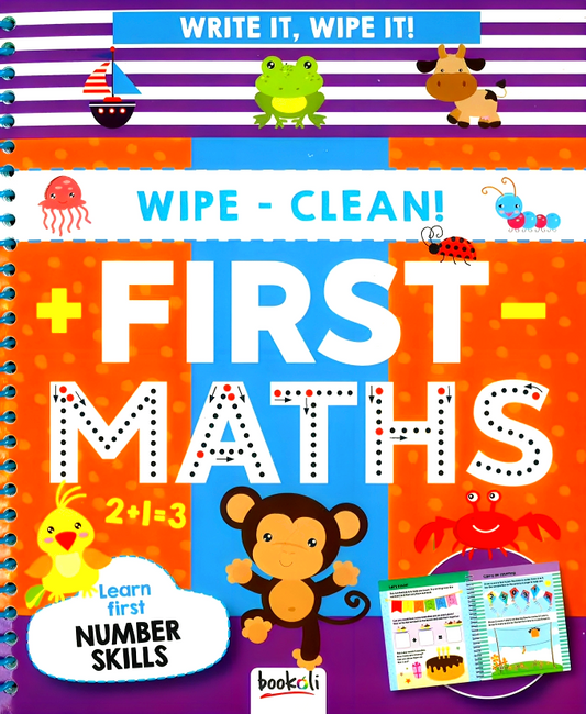 First Maths: Write It, Wipe It!