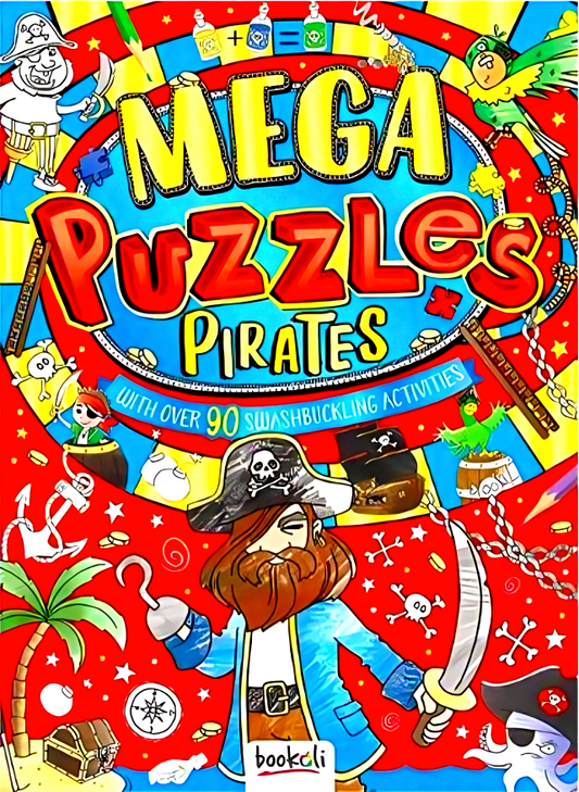 Mega Puzzles: Pirates (Mega Puzzles 8)