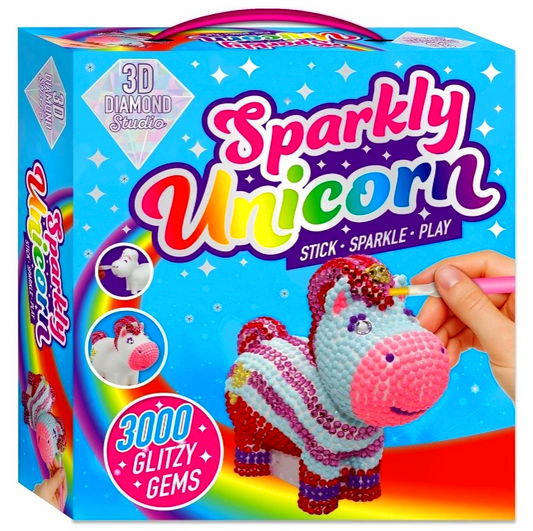 3D Diamond Studio Kit: Sparkly Unicorn