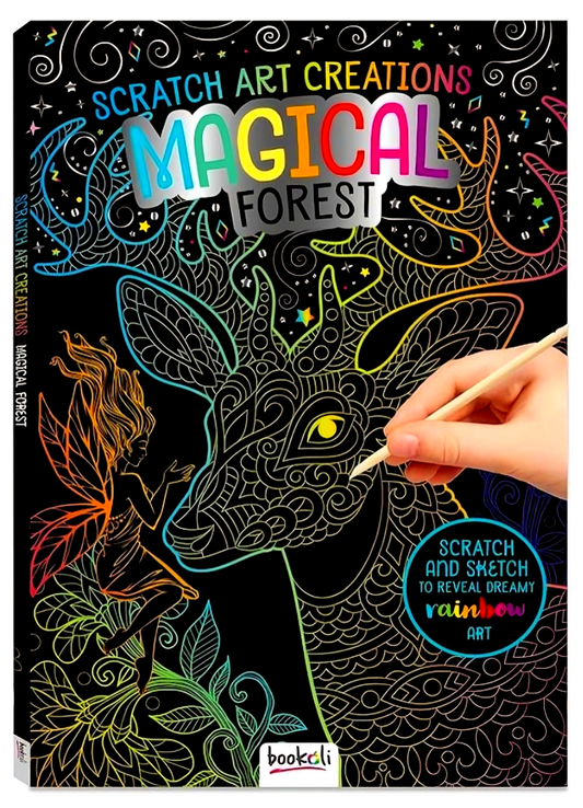 Scratch Art Creations: Magical Forest