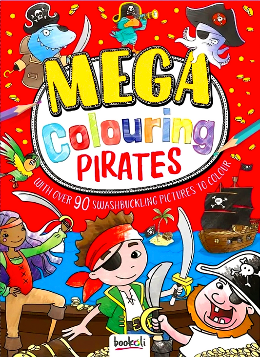 Mega Colouring: Pirates