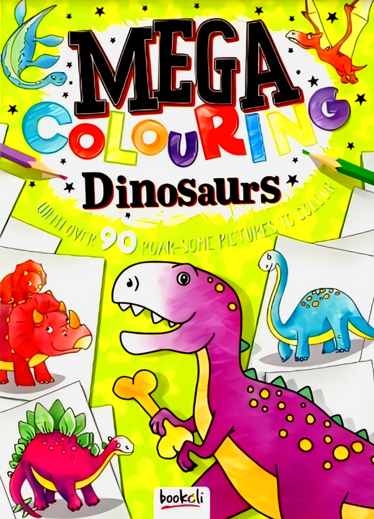 Mega Colouring: Dinosaurs