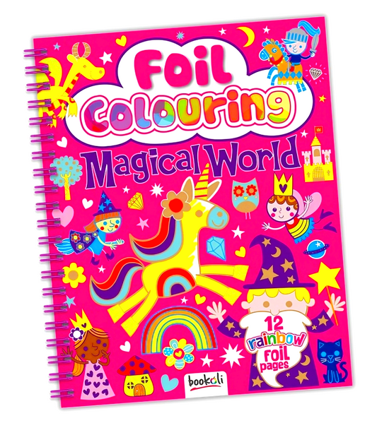 Foil Colouring Book: Magical World