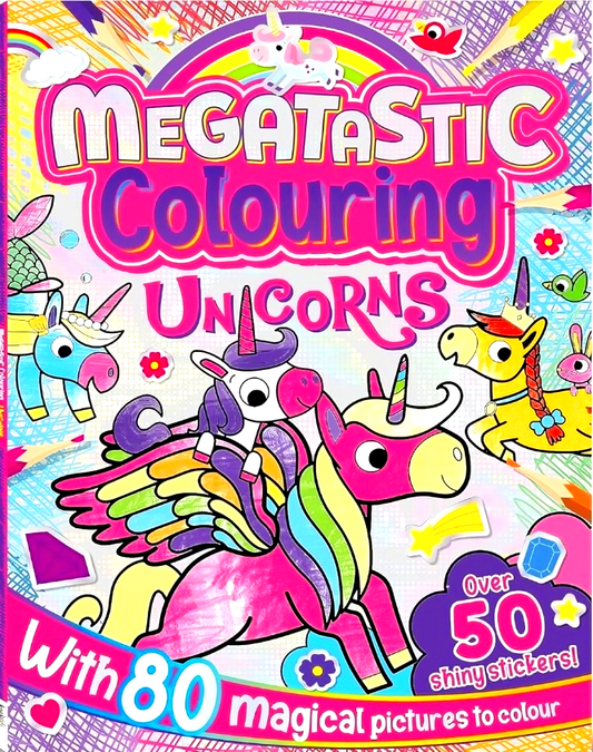 Megatastic Colouring Unicorns