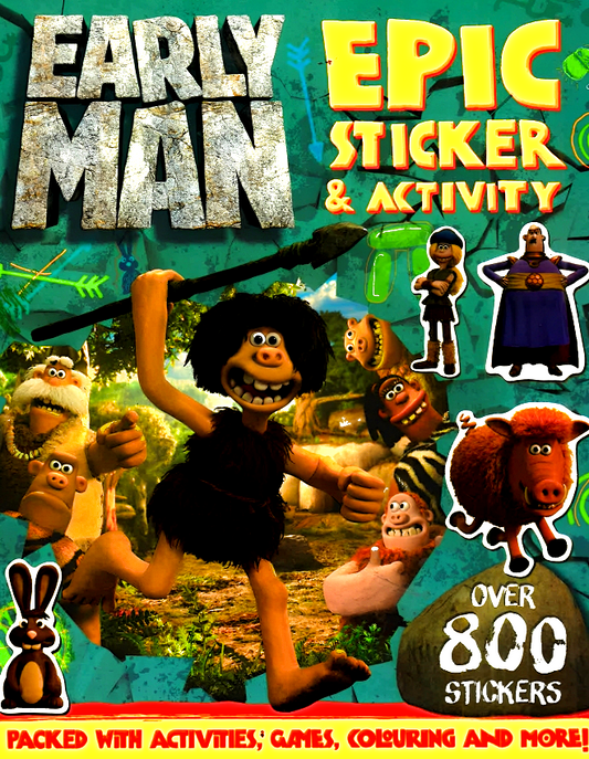 [Donation Campaign] Early Man 'Epic Sticker & Activity'