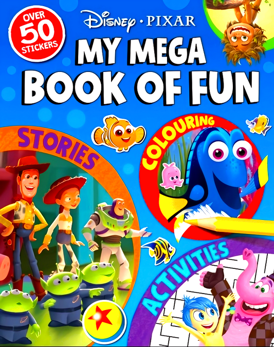 My Mega Book Of Fun Disney: Disney Pixar Mixed: My Mega Book Of Fun