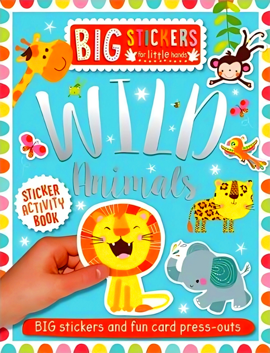 Big Stickers For Little Hands Wild Animals