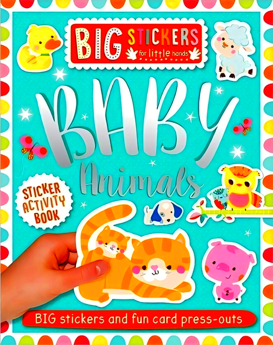 Big Stickers For Little Hands Baby Animals