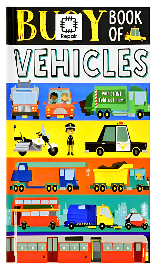 Busy Book Of Vehicles