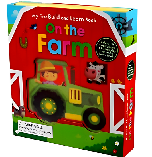 My First Build and Learn Book - On the Farm