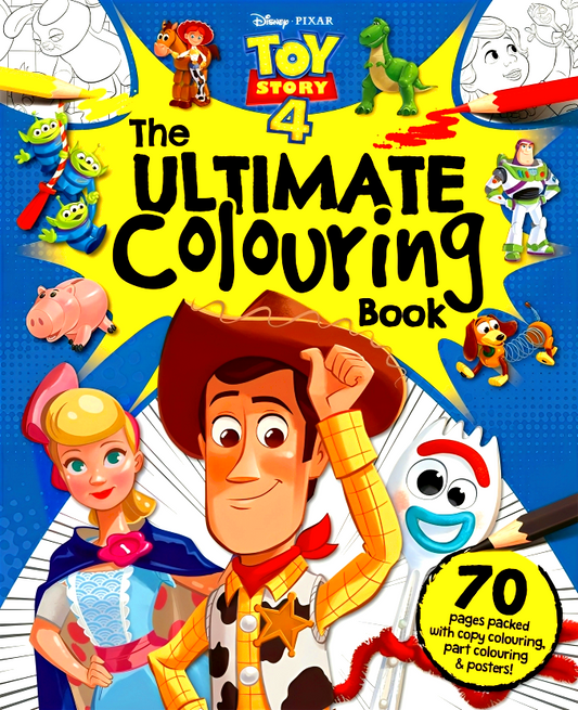 Toy Story 4 The Ultimate Colouring Book