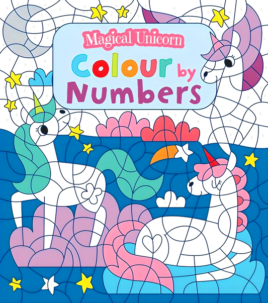 Magical Unicorn Colour By Numbers