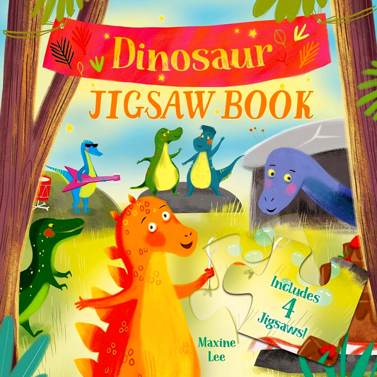 Dinosaur Jigsaw Book