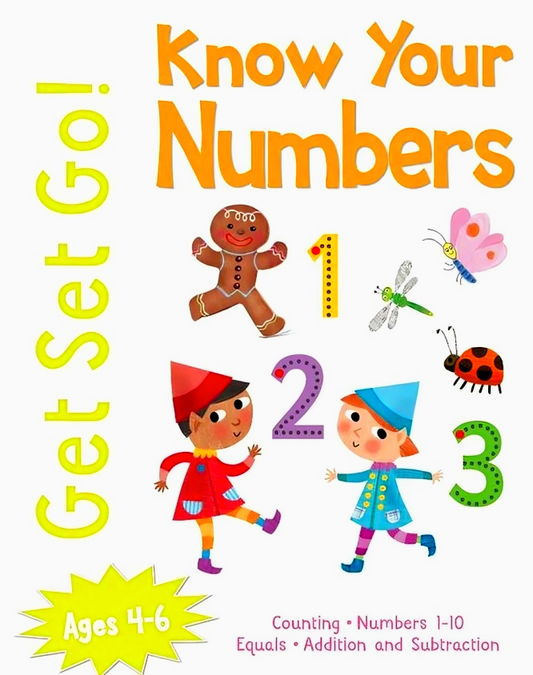 Get Set Go! Wipe-Clean Act: Know Your Numbers