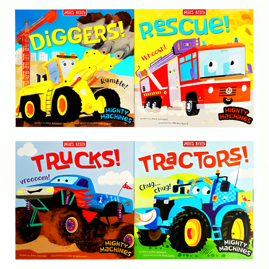 Mighty Machines 4 Pack