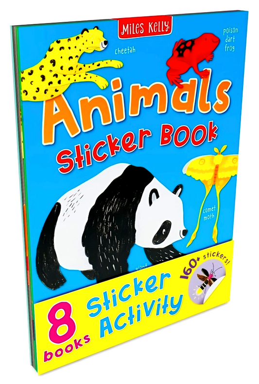 Sticker Activity Books 8-Pack