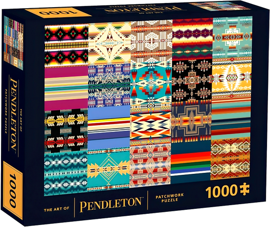 The Art Of Pendleton Patchwork 1000-Piece Puzzle