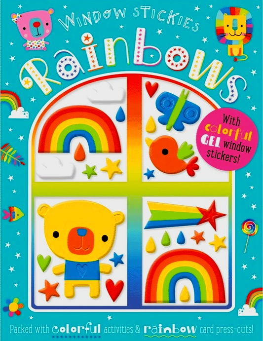 Rainbow Activity Book (With Window Stickers)