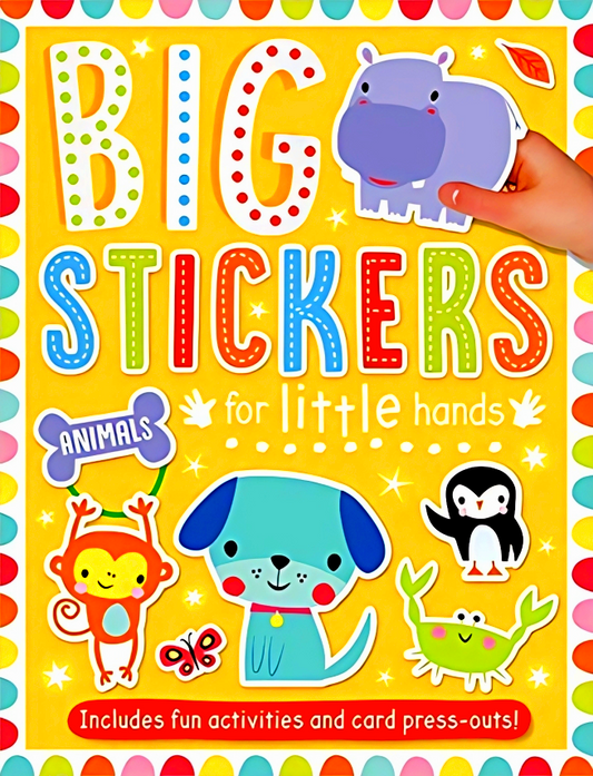 Big Stickers For Little Hands Animals