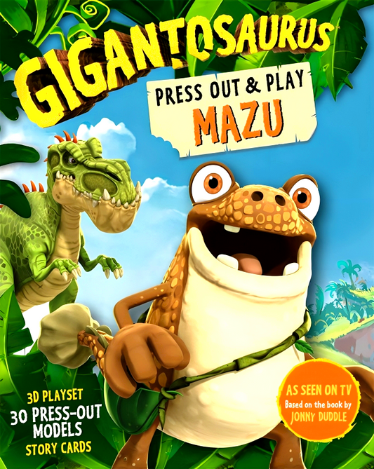 Gigantosaurus - Press Out And Play Mazu